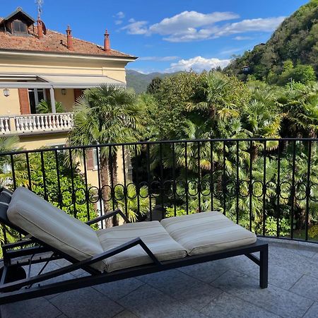 Villa Palmira Kinderfreies Hotel Cannobio Bagian luar foto